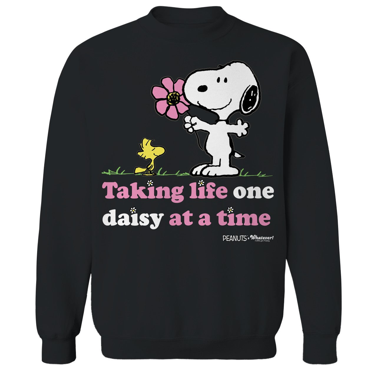 WMYH x Peanuts Snoopy One Daisy At A Time Crew Neck
