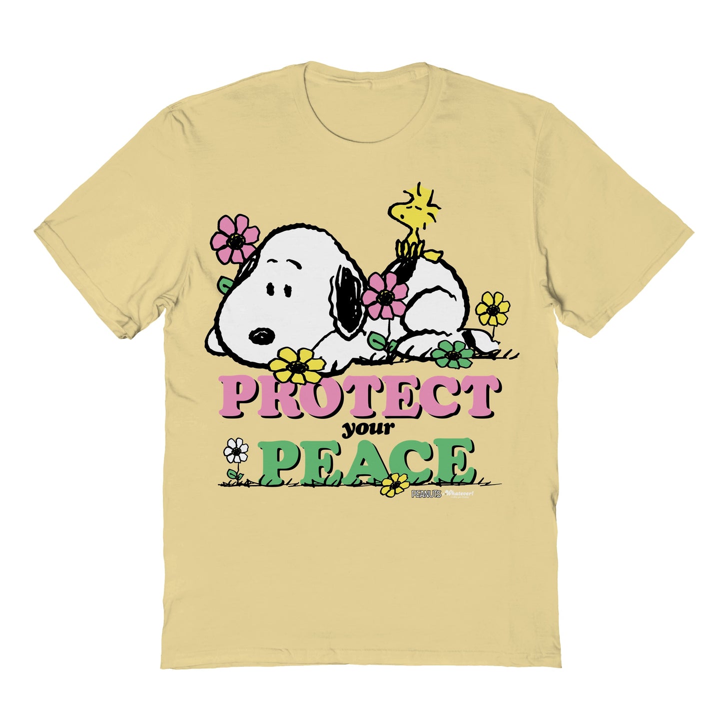 WMYH x Peanuts Snoopy Protect Your Peace Tee Shirt