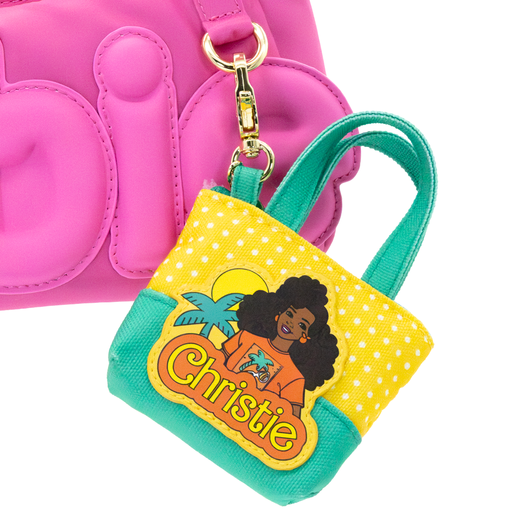 Barbie California Dreamin’ 80’s Mini Tote Bag Charms