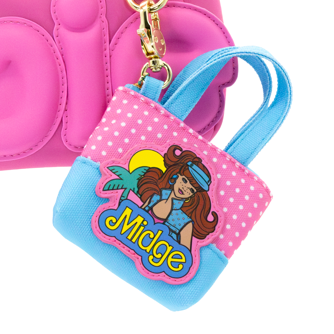 Barbie California Dreamin’ 80’s Mini Tote Bag Charms
