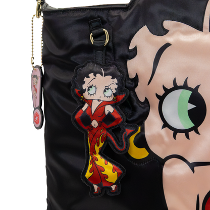 Betty Boop Naughty Vs. Nice Oversized Tote Bag