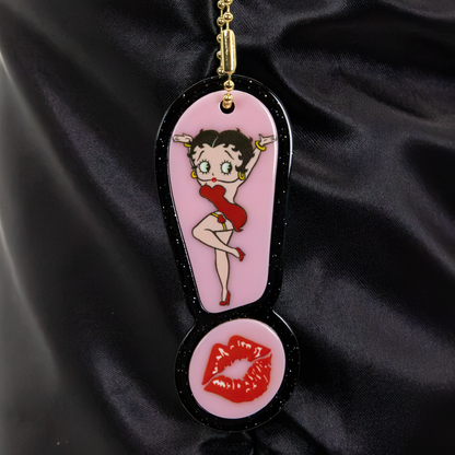 Betty Boop Naughty Vs. Nice Oversized Tote Bag