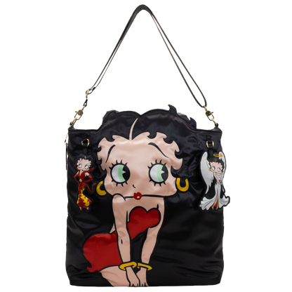 Betty Boop Naughty Vs. Nice Oversized Tote Bag