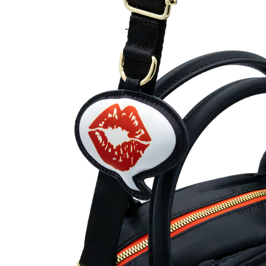 Betty Boop Head Crossbody Bag