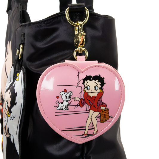 Betty Boop Mystery Box Heart Compact Mirror Bag Charms