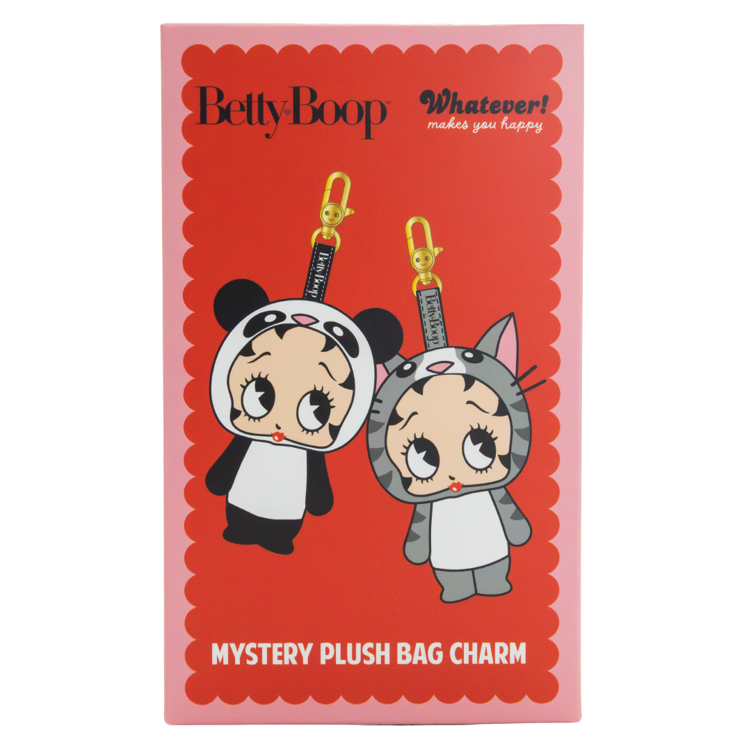 Betty Boop Mystery Box Silicone Face Plush Bag Charms (PDQ 8)