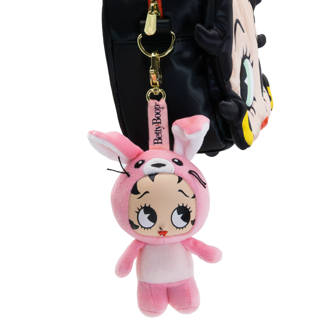 Betty Boop Mystery Box Silicone Face Plush Bag Charms (PDQ 8)