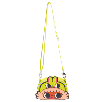 Burger Babie Padded Nylon Mini Crossbody Bag