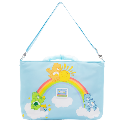 Care Bears and Clouds Quilted Nylon Tote Bag