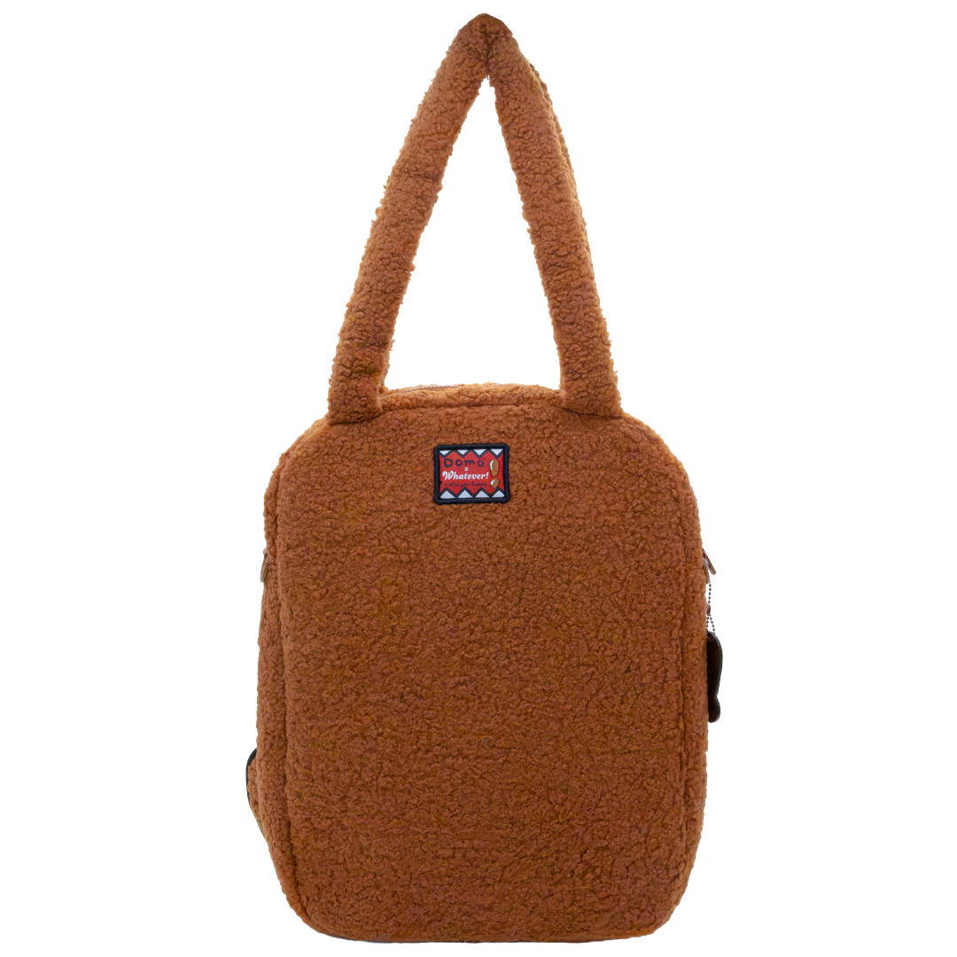 Domo Oversized Sherpa Tote Bag