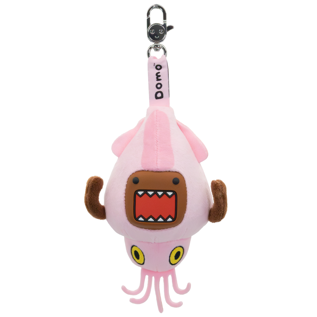 Domo Mystery Box Silicone Face Plush Bag Charms