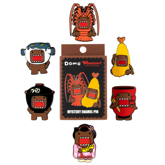 Domo Snacks Mystery Box Enamel Pins