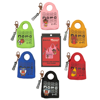 Domo Mystery Box Mini Shopper Bag Charms (PDQ 12)