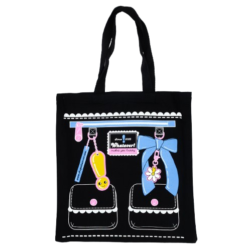 WEB EXCLUSIVE Whatever! Makes You Happy Trompe L’oeil Tote Bag