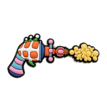 WEB EXCLUSIVE Killer Klowns From Outer Space Glow In The Dark Silicone Ray Gun Pin - Limited Edition 600