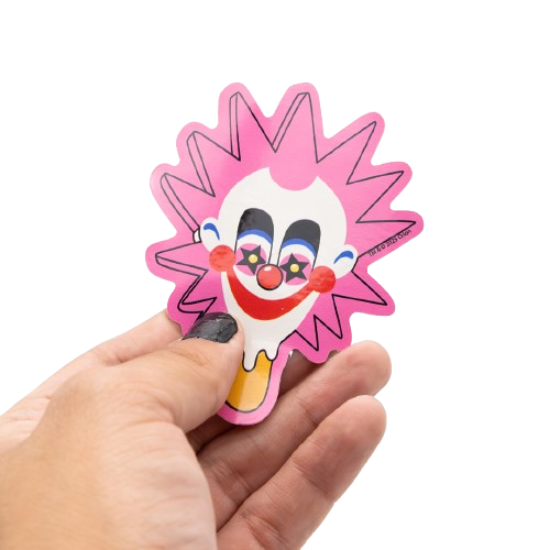 WEB EXCLUSIVE Killer Klowns From Outer Space Popsicle 3" Sticker 6pk