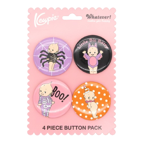 WEB EXCLUSIVE Kewpie Costumes 4Pk 2" Buttons