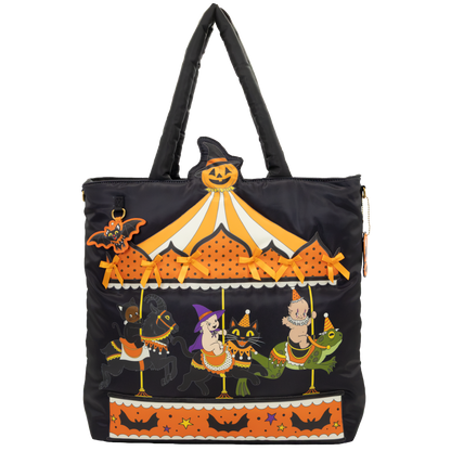 Kewpie Creepy Carousel Oversized Tote Bag