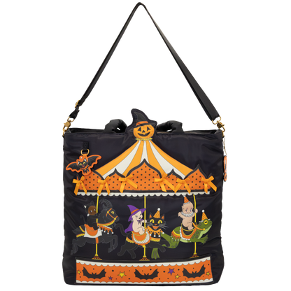Kewpie Creepy Carousel Oversized Tote Bag