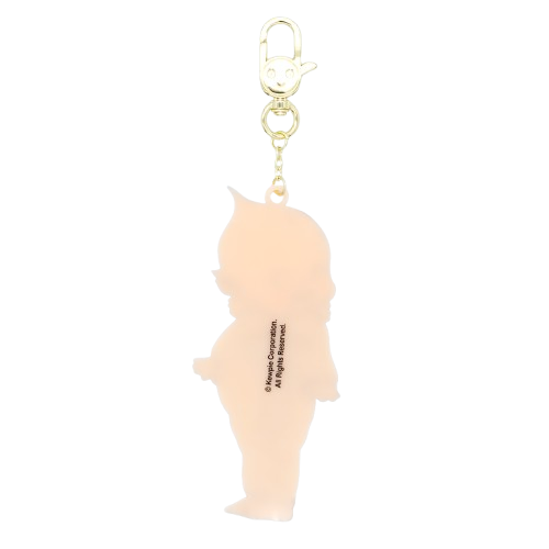 WEB EXCLUSIVE Kewpie Glow In The Dark Skelebaby Layered Acrylic Bag Charm
