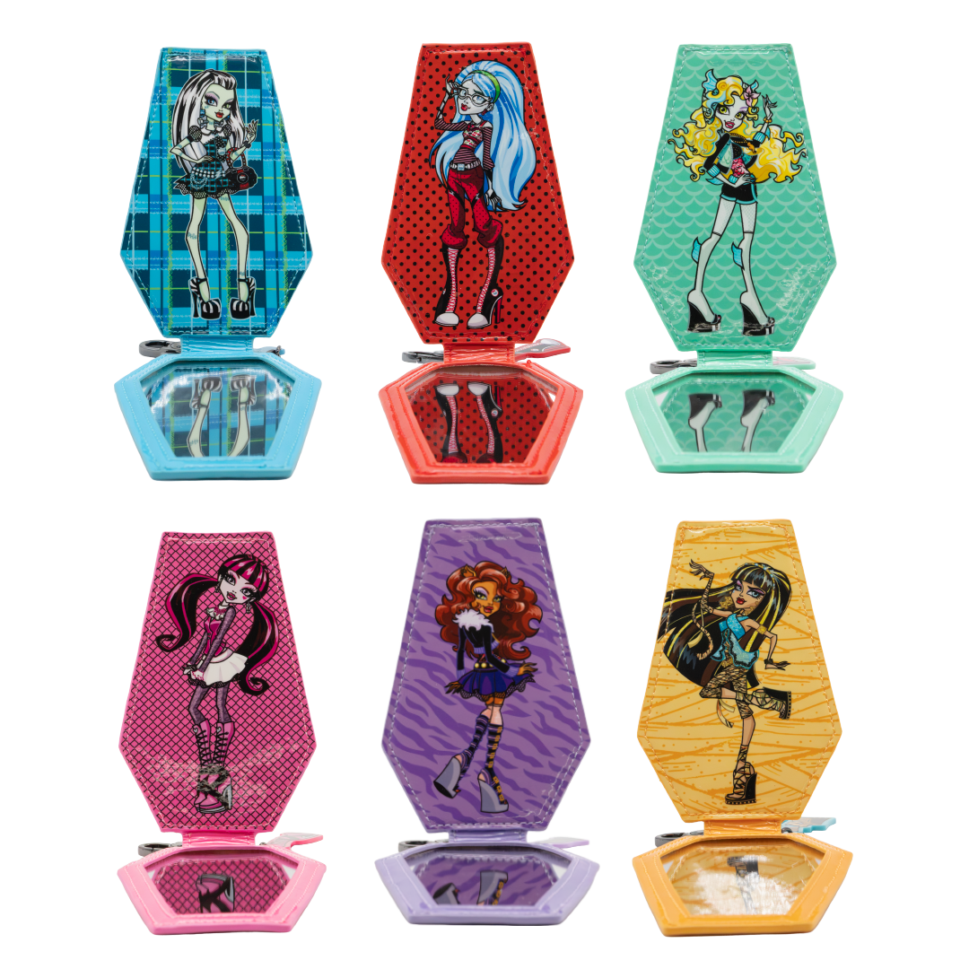 Whatever! Makes You Happy X Monster High Mystery Box Compact Mirror Lockers Bag Charms