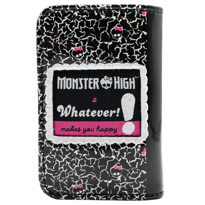 Whatever! Makes You Happy X Monster High Notebook Accordion Wallet
