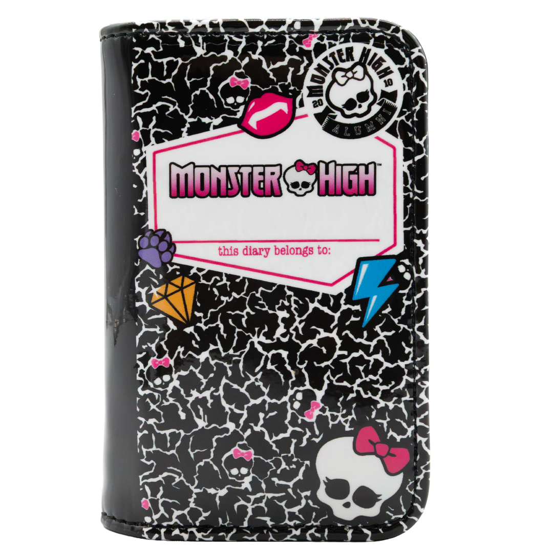 Whatever! Makes You Happy X Monster High Notebook Accordion Wallet