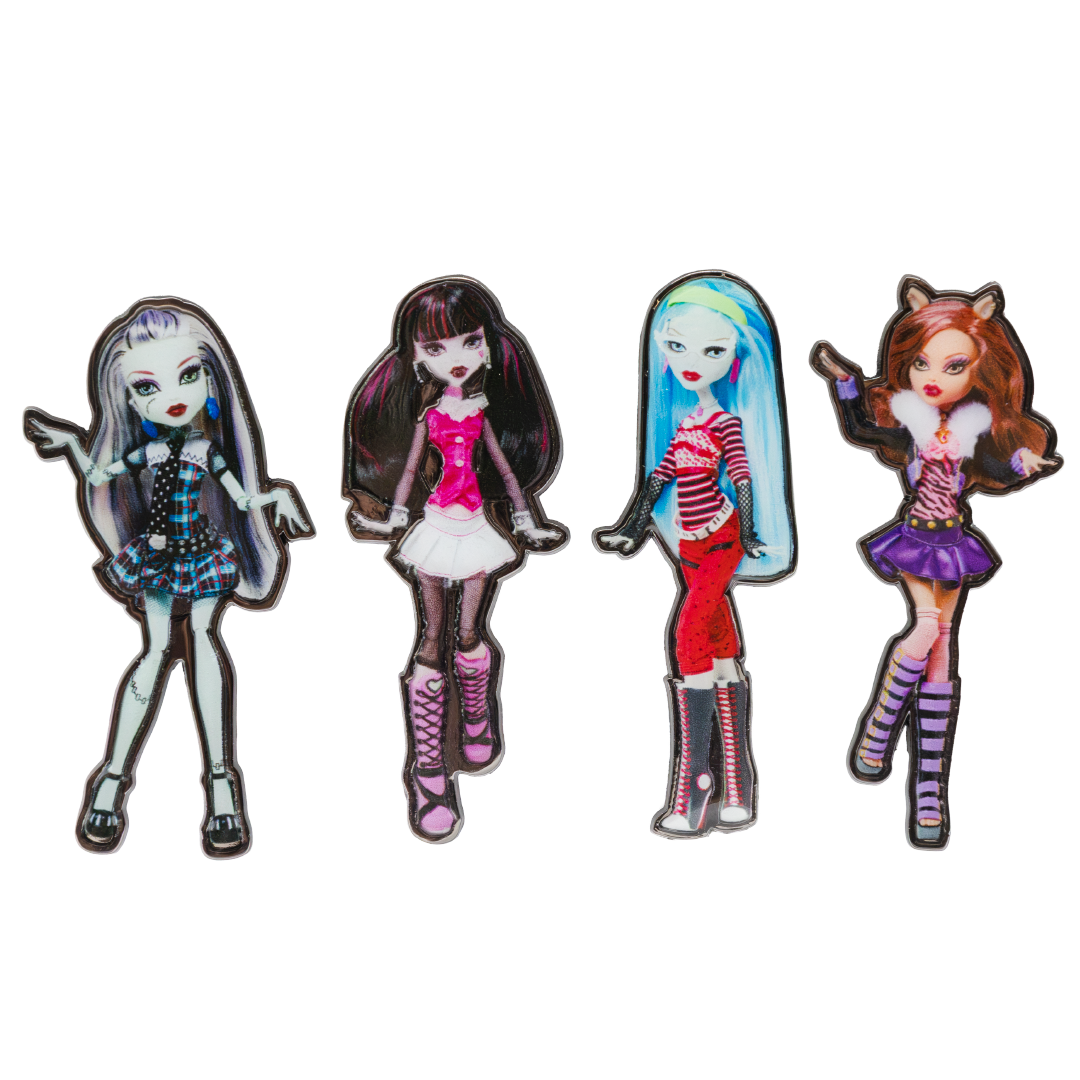 Whatever! Makes You Happy X Monster High Mystery Doll Box Mini ITA Bag Charm with Epoxy Pin