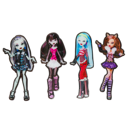 Whatever! Makes You Happy X Monster High Mystery Doll Box Mini ITA Bag Charm with Epoxy Pin