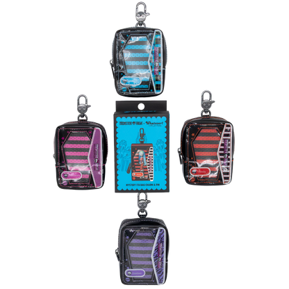 Whatever! Makes You Happy X Monster High Mystery Doll Box Mini ITA Bag Charm with Epoxy Pin