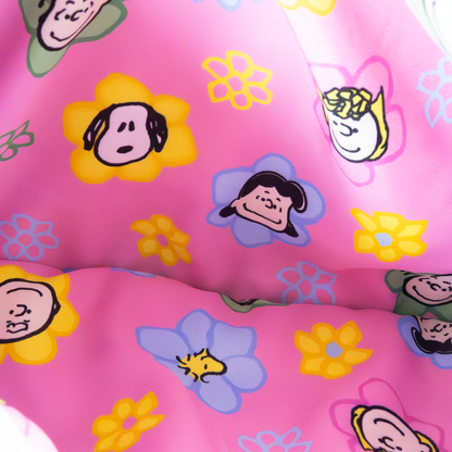 Peanuts Sherbet Spring Pins and Patches Corduroy Baguette Bag