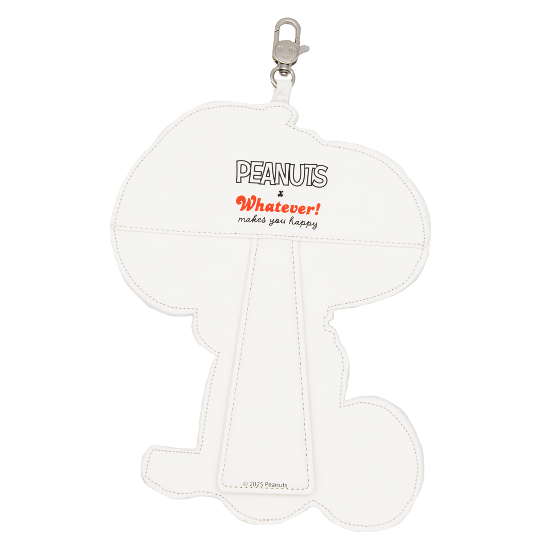 WEB EXCLUSIVE Peanuts 75th Anniversary Snoopy & Woodstock Oversized Padded Bag Charm