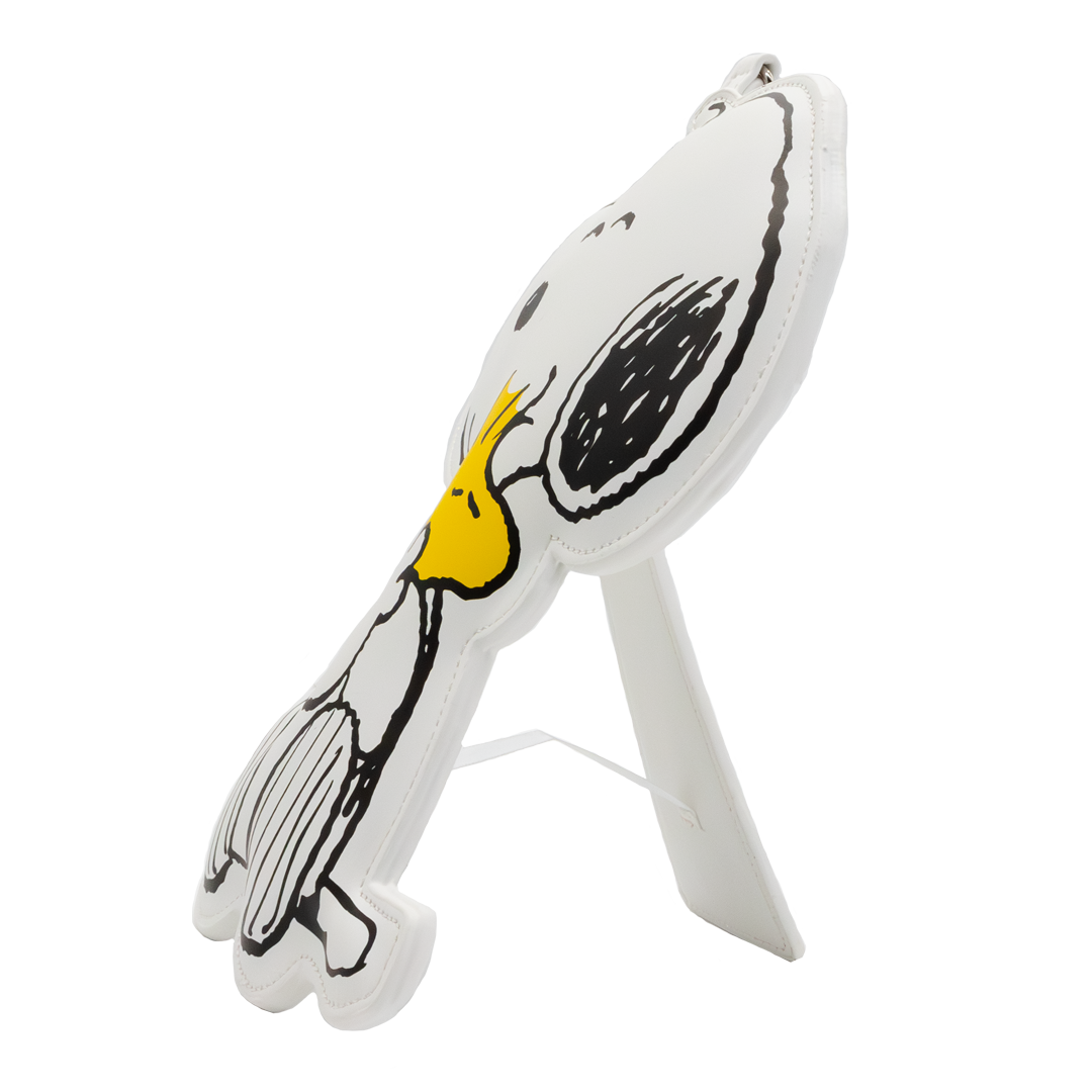 WEB EXCLUSIVE Peanuts 75th Anniversary Snoopy & Woodstock Oversized Padded Bag Charm