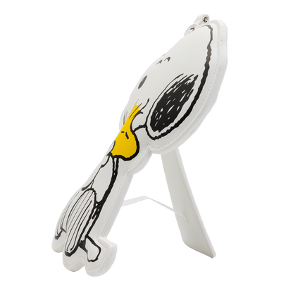 WEB EXCLUSIVE Peanuts 75th Anniversary Snoopy & Woodstock Oversized Padded Bag Charm