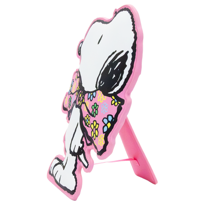 Peanuts Sherbet Spring Snoopy Floral Oversized Bag Charm