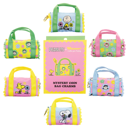 Peanuts Sherbet Spring Mystery Box Mini Duffle Bag Charms