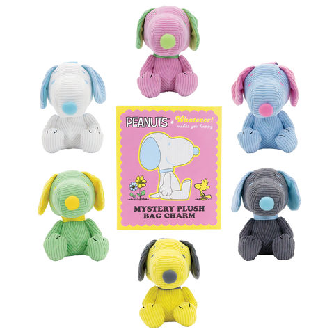 Peanuts Sherbet Spring Mystery Box Corduroy Plush Bag Charms