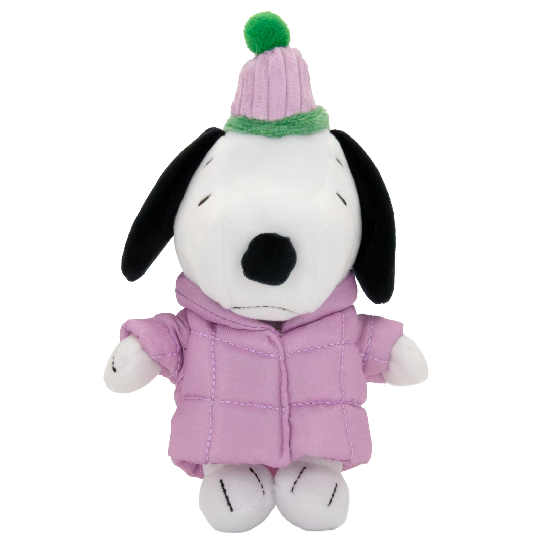Peanuts Snoopy Puffer Jacket Mystery Box Plush Bag Charms