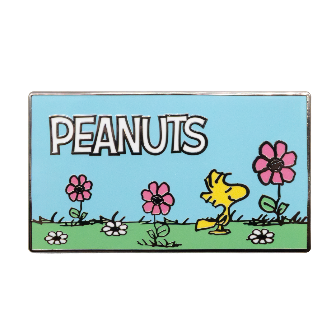 Peanuts Sherbet Spring Mystery Box Comic Strip Puzzle Enamel Pins