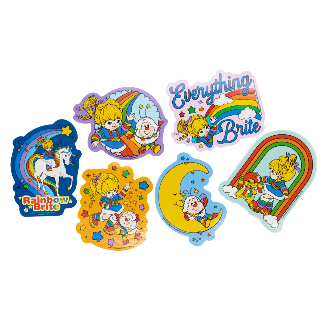 WEB EXCLUSIVE Rainbow Brite & Friends 6-Piece Sticker Pack