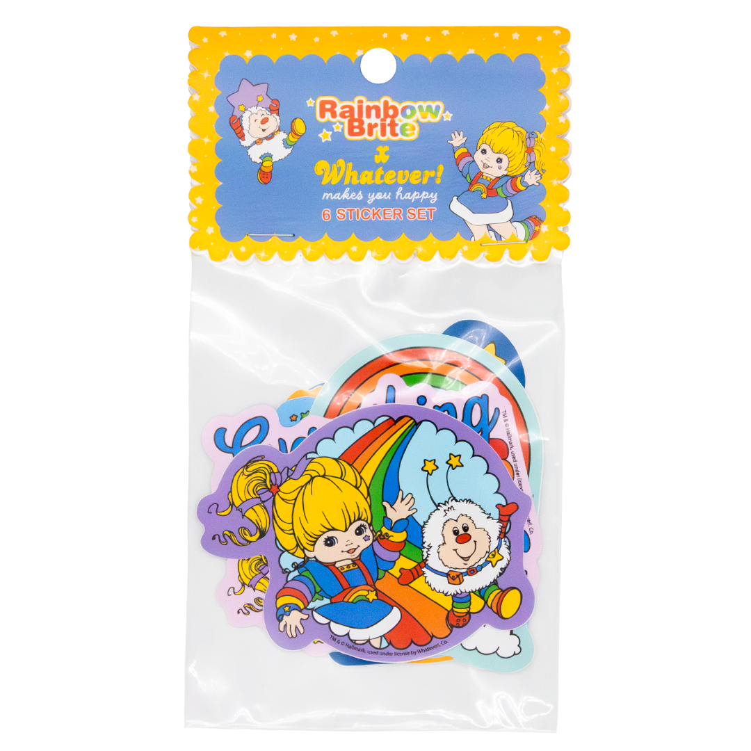 WEB EXCLUSIVE Rainbow Brite & Friends 6-Piece Sticker Pack