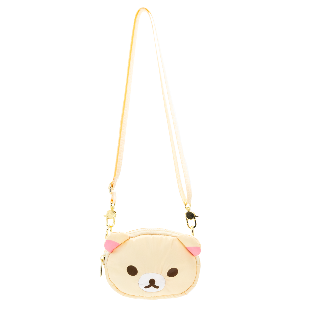 Rilakkuma Kirolakkuma Padded Nylon Mini Crossbody Bag