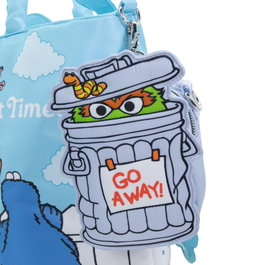Whatever! Makes You Happy X Sesame Street Oscar the Grouch Mini Crossbody Bag