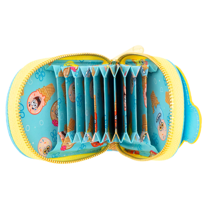 Spongebob Ice Cream Accordion Wallet