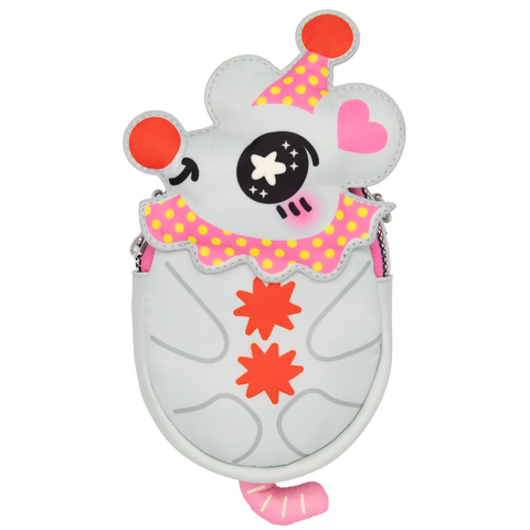 So Lazo Party Rat Mini Crossbody Bag Charm