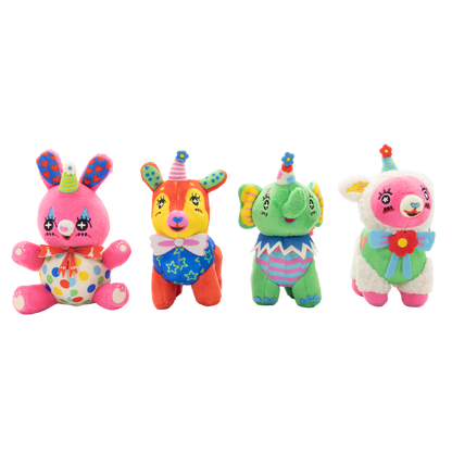 So Lazo Mystery Box Party Animals Plush Bag Charms