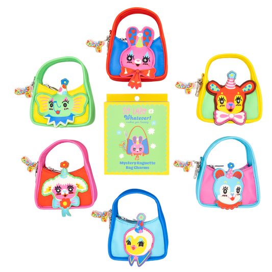 So Lazo Mystery Box Party Animals Mini Baguette Bag Charms