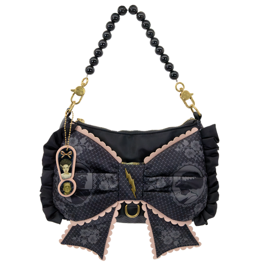 Universal Monsters Coquette Frankie & Bride Bow Baguette