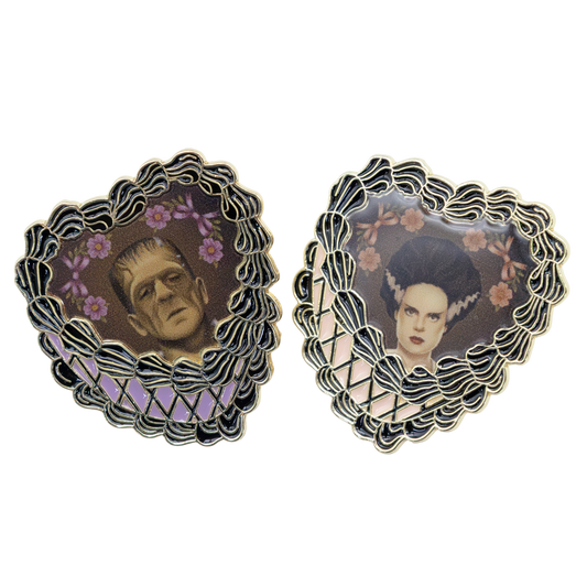 Universal Monsters Coquette Mystery Box Cake Epoxy Pins