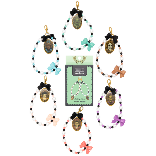 Universal Monsters Coquette Mystery Box Beaded Wristlet Phone Charms